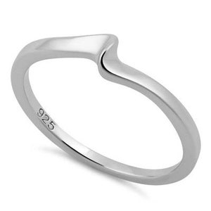 Small Wave Ring-Gold wave ring- 18k gold wave ring- Sterling silver Wave ring- Dainty wave ring- Ocean ring, Stacking rings, Beach ring gold