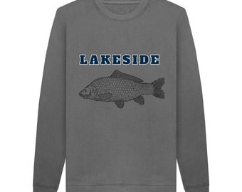 Lakeside Karpfenangeln Sweatshirt - Herren-Größen S-XXL