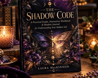 The Shadow Code | Shadow Work Guide, Interactive Workbook & Journal | Jungian Shadow Work PDF | Self Discovery Digital Download