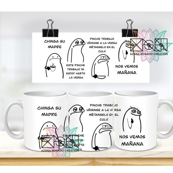 Mug wrap/pinchetrabajo/sublimacion/tazaflork/Plantillas/trabajo