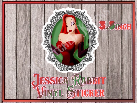 Jessica Rabbit 2.5 Inch - 4 Inch Waterproof Vinyl Sticker - Etsy
