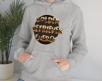 Golden Retriever Energy Hoodie