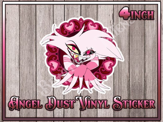 Hazbinhotel ANGELDUST 8×10in サイン入りプリント Hazbin Hotel: Nun!angel Dust Pinup Poster Print - Etsy