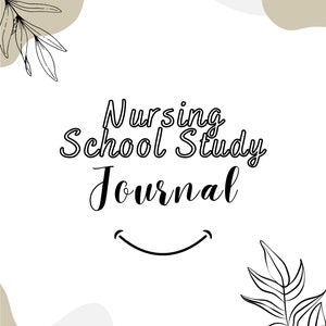Nursing School Study Journal