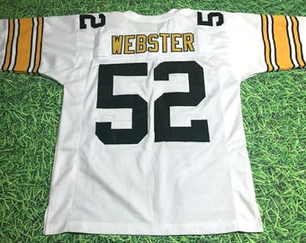 thumbnail image 2 of Custom Sewn Webster Slaughter Cleveland Browns Jersey – White, Unsigned – Adult Sizes M-2XL 2 of 5
