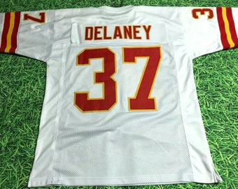 Delaney KC White Custom Jersey Stitched Football New No Brand/No Logos GENERIC Size Men’s XL