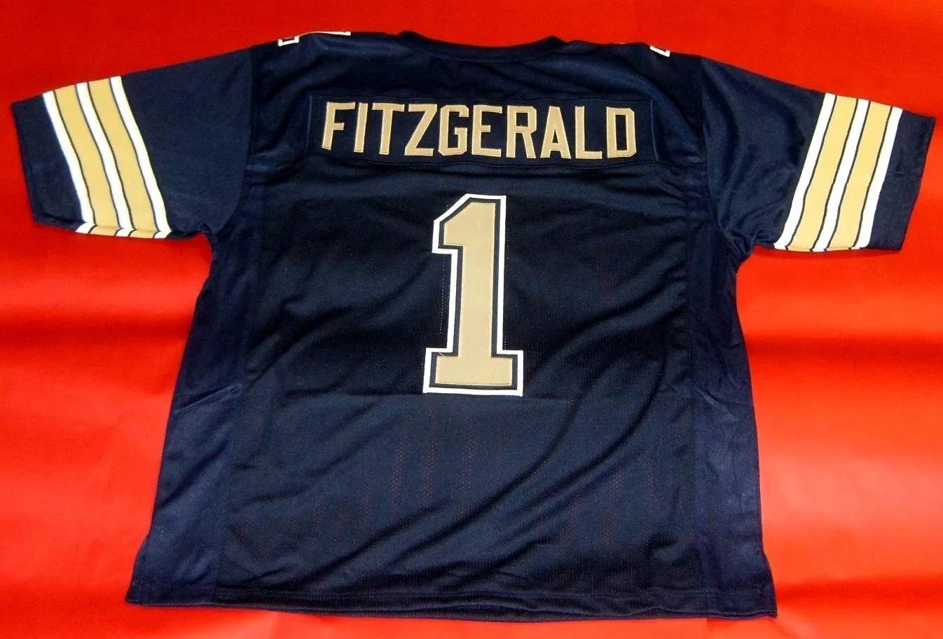 Larry Fitzgerald Autographed Framed Cardinals Red Jersey - The