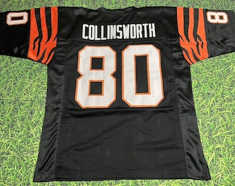 Collinsworth Cincinnati Black Custom Jersey Stitched Football New No Brand/No Logos GENERIC Size Men’s XL