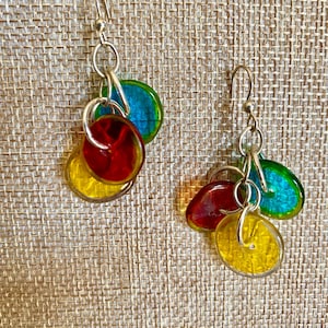 Lampwork Bead | Discs | Earrings