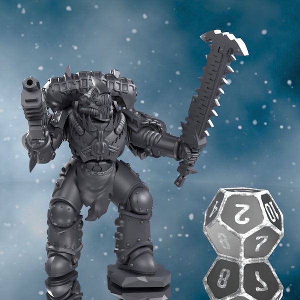 Wai Toa Kaiwawao (Agressive Mediators) by Atlan Forge Tabletop 3D Print TTRPG 8K Miniature 28mm 32mm