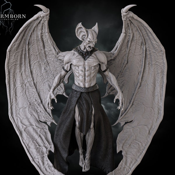 8K Miniature Vampire Lord by Stormborn Tabletop  3D Print TTRPG