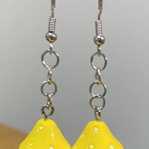 Mushroom earrings
