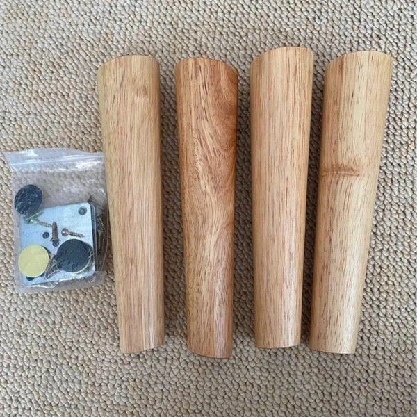 Natural alum table leg, Wooden table leg
