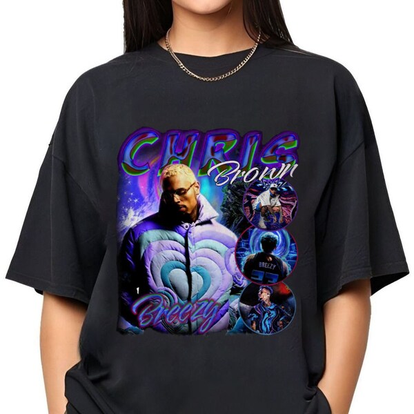 Chris Brown Bootleg Shirt, Graphic Shirt, Vintage Chris Brown Shirt, 11 11 Tour Dates Shirt, Chris Brown Tour Shirt, Chris Brown Tee