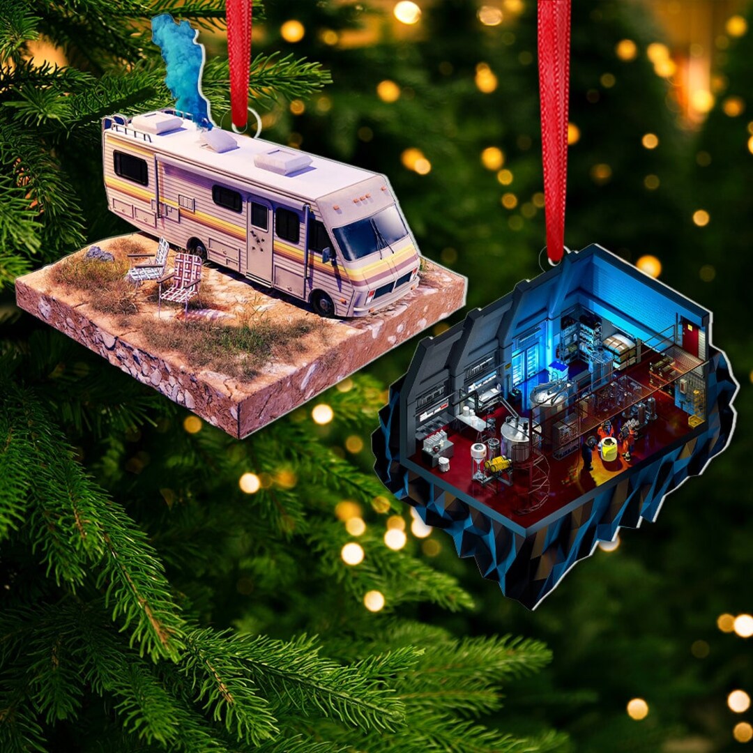 Personalized TV Series Decor Christmas Ornament, TV Series Ornament, TV