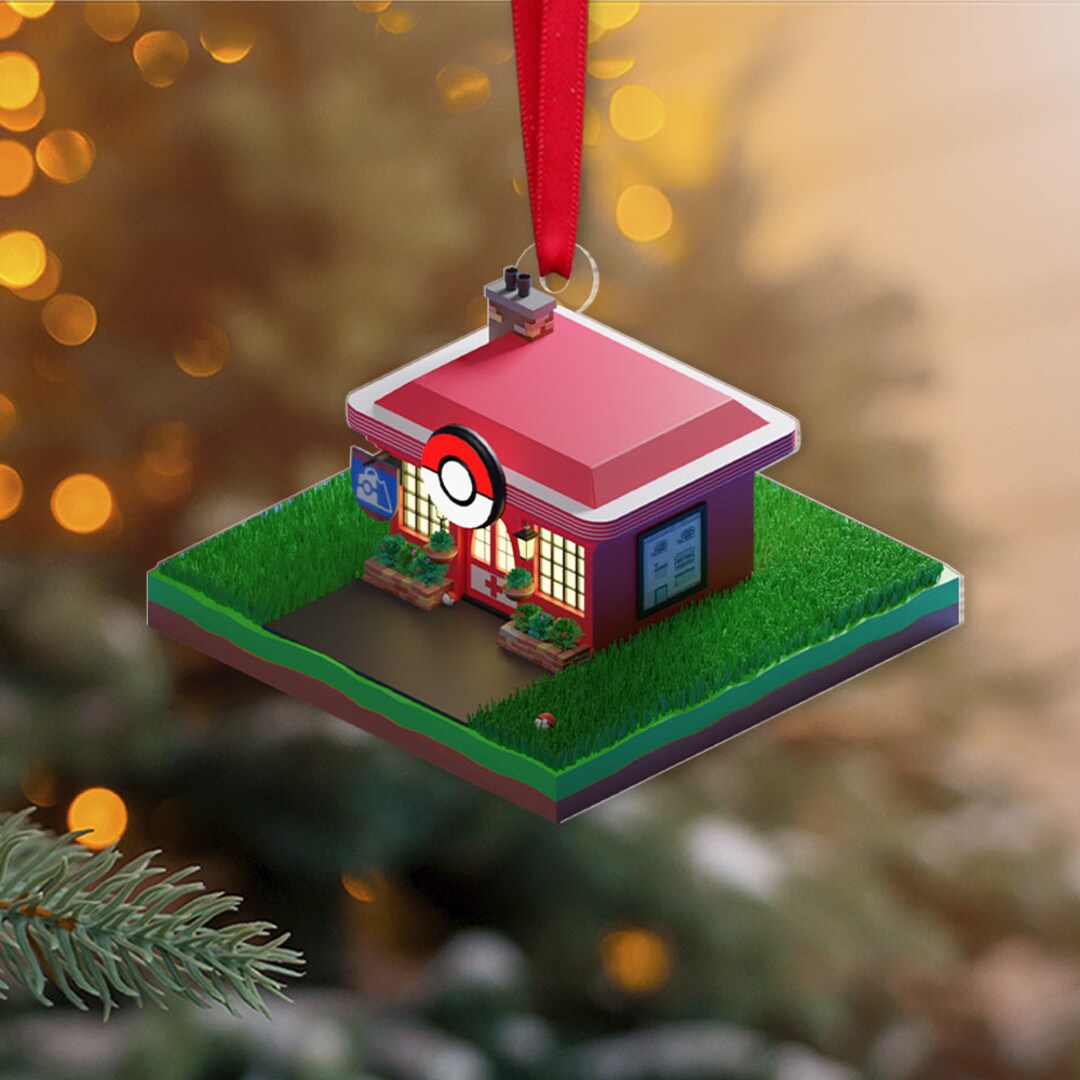 Personalized Game Room Decor Christmas Ornament, Game Room Ornament