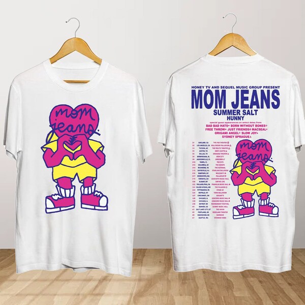 Mom Jeans 2024 Tour T Shirt, Mom Jeans Concert Shirt, Summer Salt and Hunny Shirt, Mom Jeans Fan Gift, Mom Jeans Tour Shirt