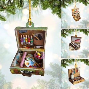 Package Delivery Personalized Christmas Ornamentboxes Ornamentpackages  Ornamentnew Homepackage Delivery Ornamentdelivery Person Gift 