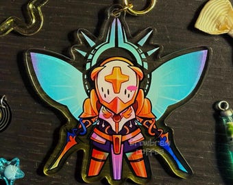 ULTRAKILL 2” Gabriel Reversible Acrylic Keychain Charm