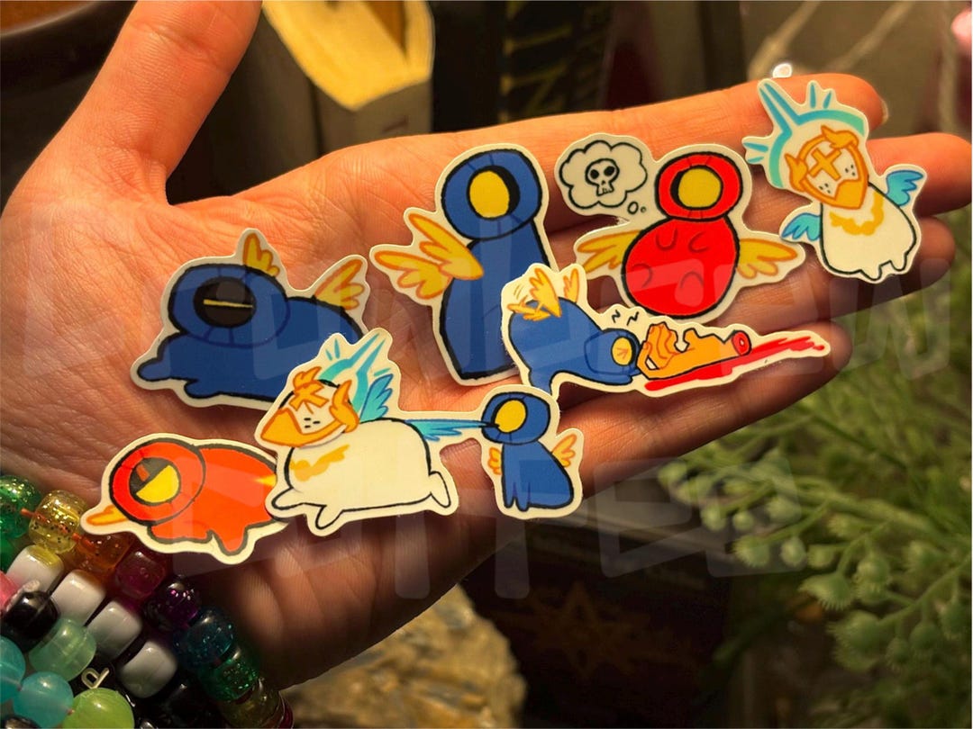 Double Kill Sticker ULTRAKILL Handmade Mini Sticker Set 7 Pcs - Etsy