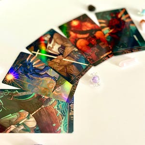 ¡¡¡CON DESCUENTO!!! Tarjetas holográficas Ultrakill con errores de impresión (LEER DESCRIPCIÓN) imagen 1