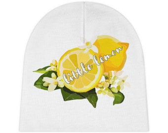 Gorro de bebé de limonada