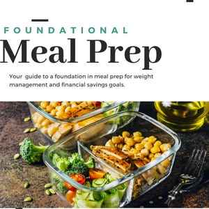 Foundational Meal Prep Ebook