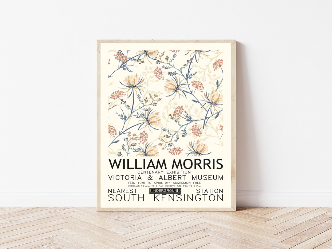 William Morris - Floral Pattern Poster 20 x 28 in