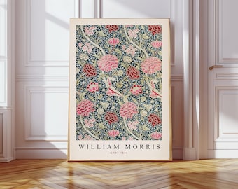 William Morris Art Print, William Morris Cray Print, Morris Print, Flower Art Print, Botanical Print, Wall Decor, Wall Art