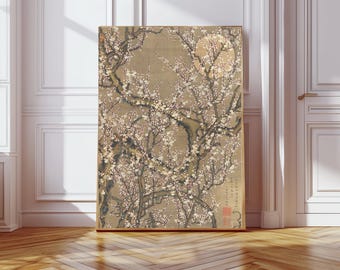 Set of 2 Minimalist Tree Branch Prints | Japandi Wall Art | Nature
