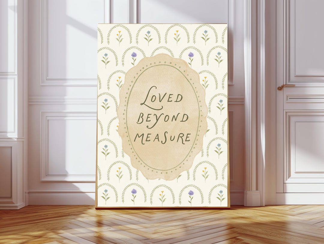 Cute Nursery Quote Wall Art Set | Farmhouse Girl's Room Decor | Bird ...