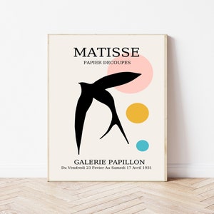 Matisse Vogel Art Print, Matisse Poster, Matisse Print, Wanddekor, Wandkunst, Matisse Art, Matisse Art Print, Matisse Wandkunst