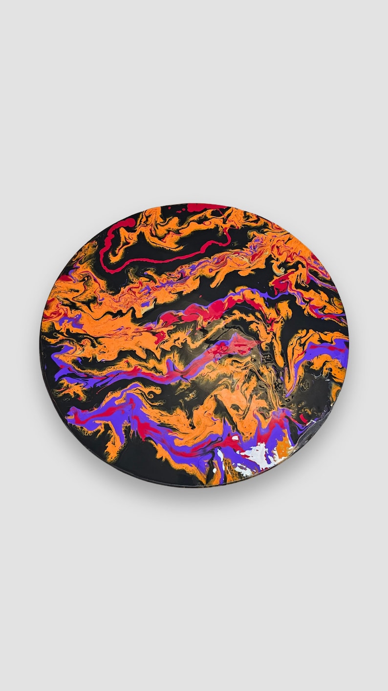 Turntable Lazy Susan Epoxy Resin Wedding Gift Unique Gifts for Him