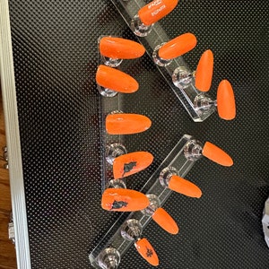 Medium Length Simple Halloween Press-On Nails