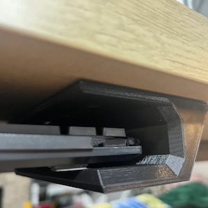 Under Desk Keyboard and Mouse Holder / Organizer - Easy Install