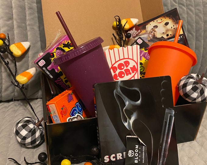 Halloween Movie Box/ Horror Movie Box