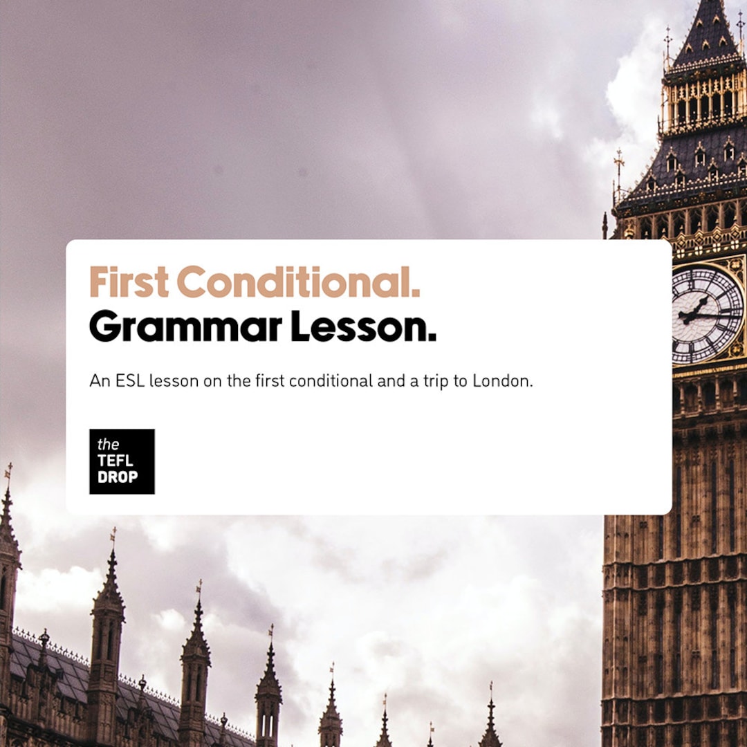 First Conditional Grammar Lesson - Etsy