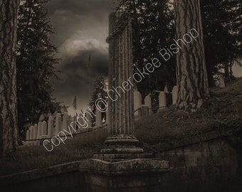 Headstone In Hudson New York