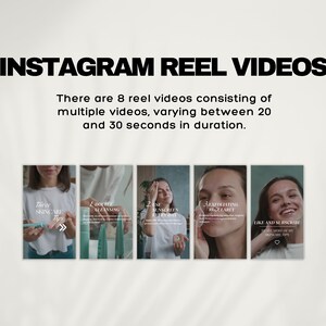 Puede incluir: Un collage de ocho videos de Instagram de tipo carrete que muestran a una mujer dando consejos de cuidado de la piel. El texto en los carretes incluye "Tres consejos de cuidado de la piel", "Doble limpieza", "Usa protector solar todos los d&iacute;as", "Exfoliar regularmente" y "Me gusta y suscribirse".