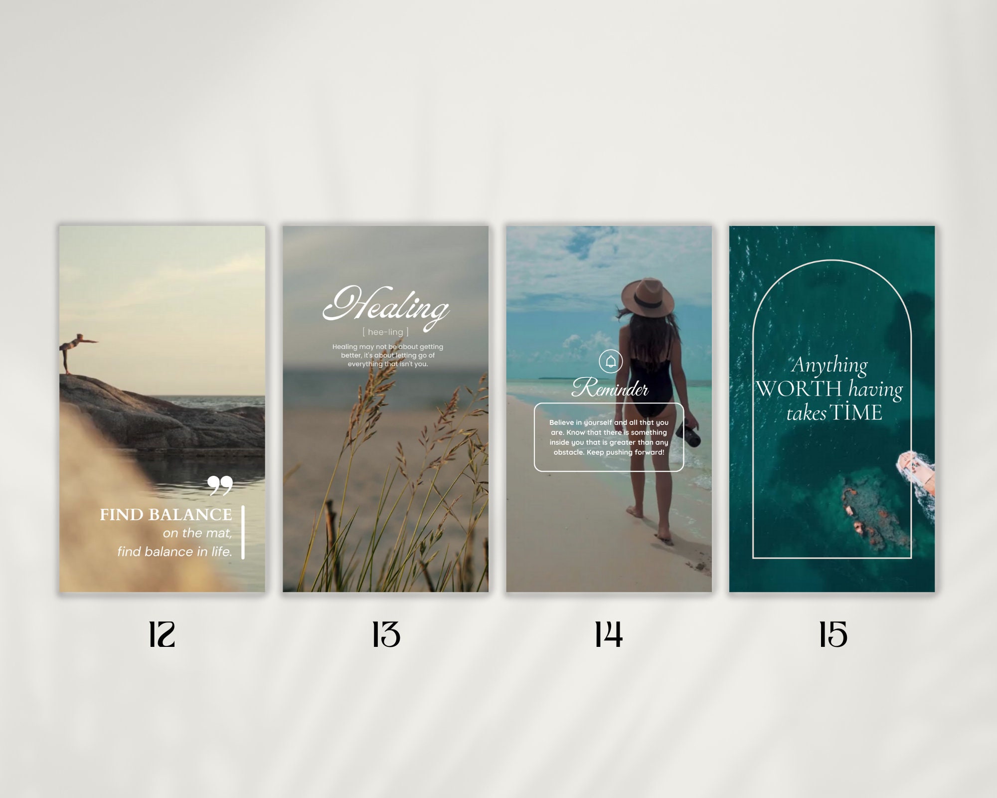 15 Wellness Instagram Video Reel Templates Canva Social Media ...
