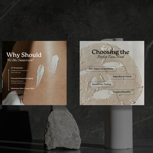Skincare Coach Editable Instagram Templates, Elegant Esthetician Social Media Post, Beauty Quotes, Dermatologist Template, Skincare Canva image 7