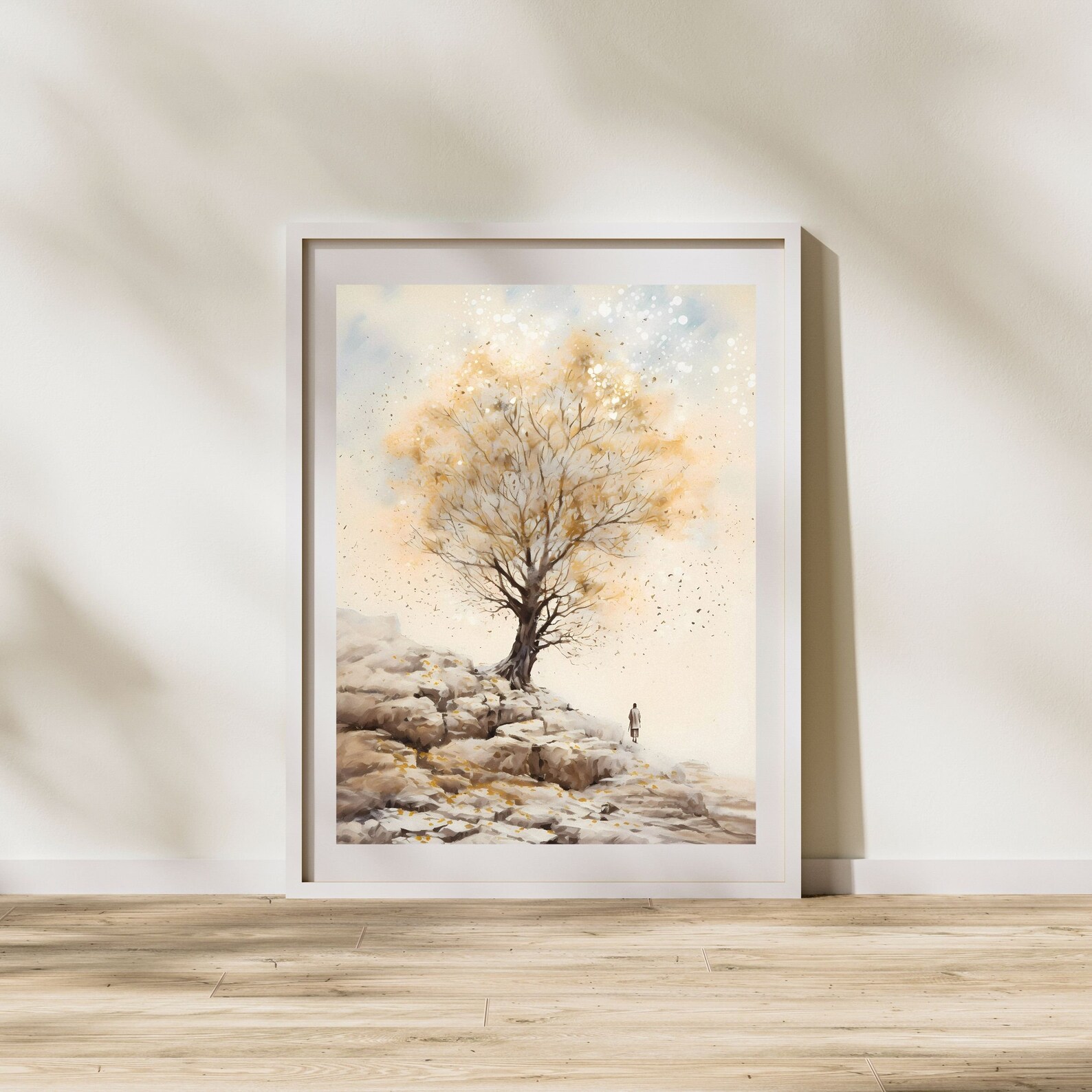 Parable of the Mustard Seed Wall Art, Digital Print, Modern Jesus Art ...