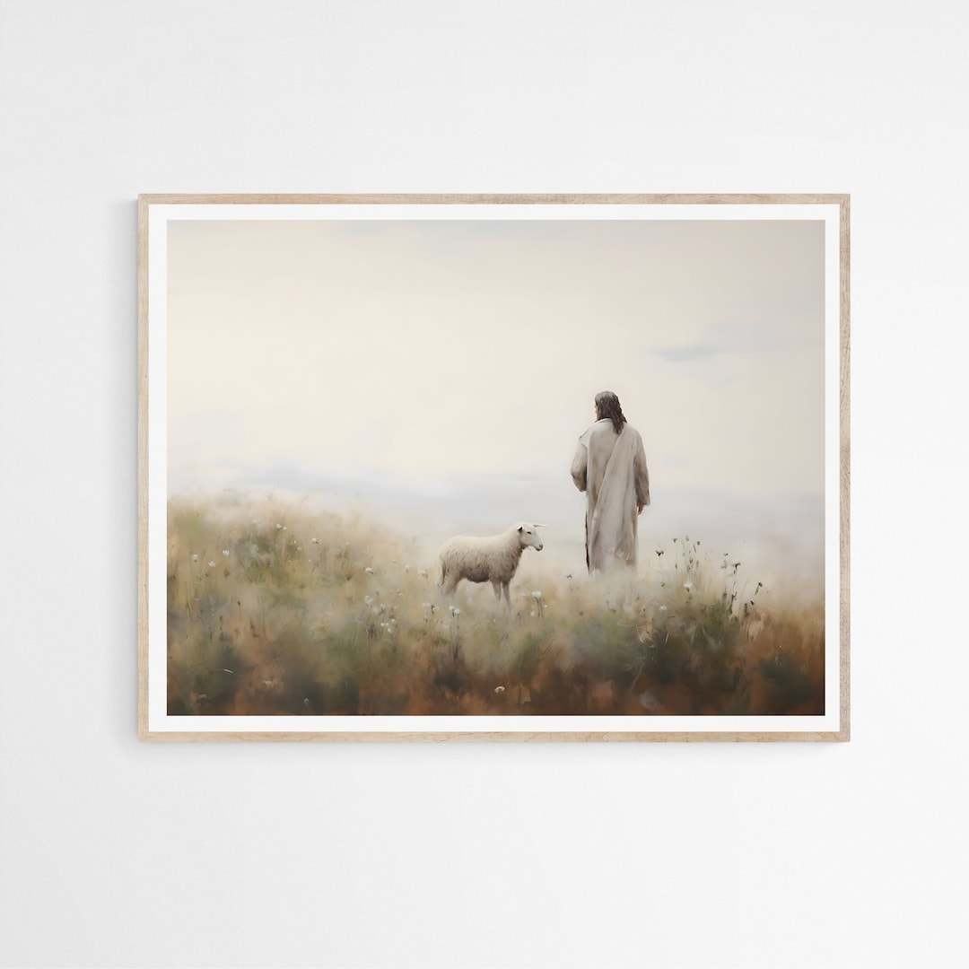 Jesus Found the Lost Sheep DIGITAL DOWNLOAD, Parable of the Lost Sheep ...