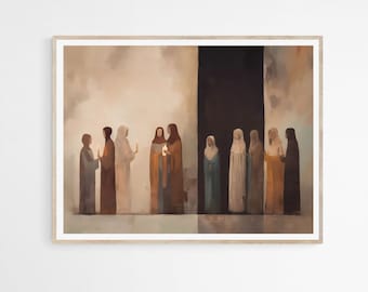 Downloadable Christian Art: ten Virgins. Printable Art of the Ten ...