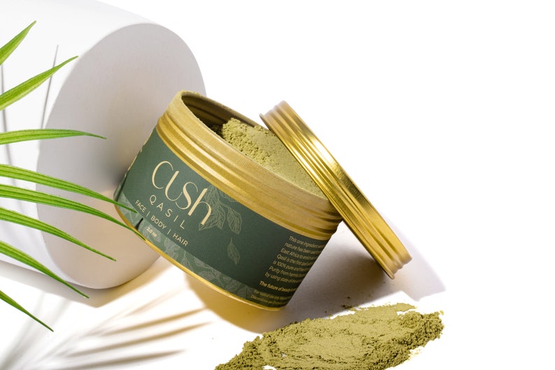 Qasil Powder Facial Cleanser, Skin Brightening Facial Wash, Bath and