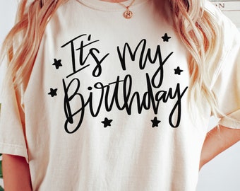 Camiseta de cumpleaños, Camiseta de cumpleañera, Camiseta de cumpleaños, Camiseta de fiesta de cumpleaños, Camiseta de reina del cumpleaños