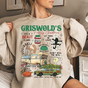 Christmas Vacation Sweatshirt Etsy