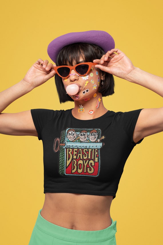 Crop top band best sale tees