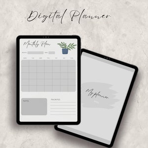 2023 Digital planner | IPad planner | GoodNotes planner | Monthly planner | Weekly planner |Daily planner| Not dated planner