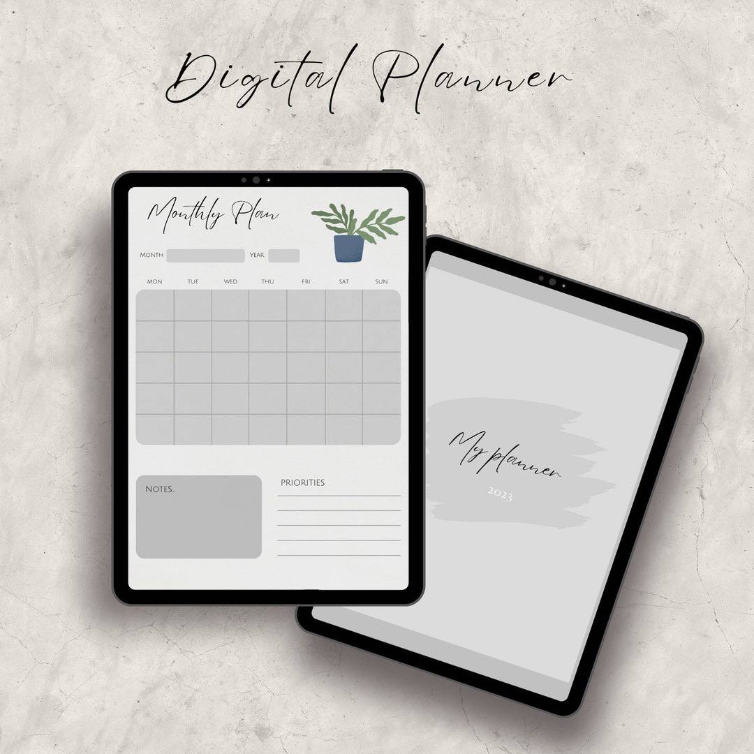 2023 Digital Planner | iPad Planner | Goodnotes Planner | Monthly ...